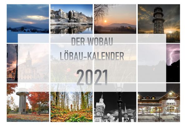 Das ist er: Der WOBAU Löbau-Kalender 2021